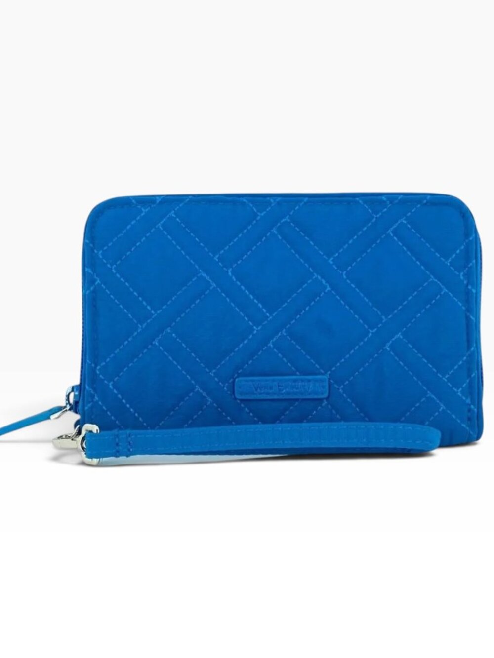 Vera Bradley Bahama Bay RFID Grab & Go Wristlet Turquoise Blue NWT